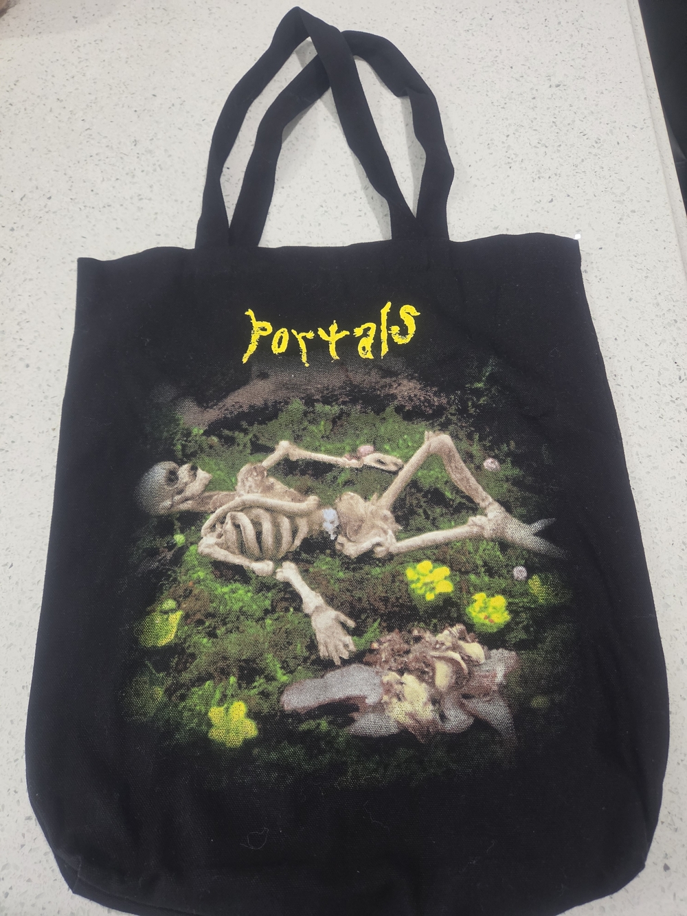 Melanie Martinez Portals Black Graphic Tote Bag